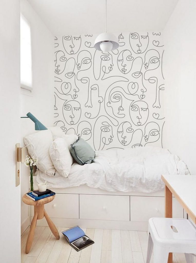 Abstract Line Wallpaper Design