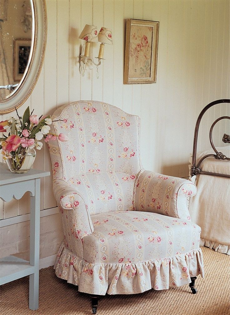 Chair Creating Shabby Chic Bedroom