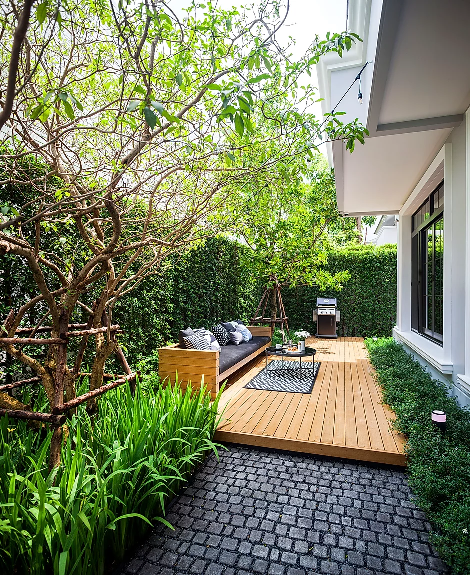 An Open Space Patio with Fresh Air