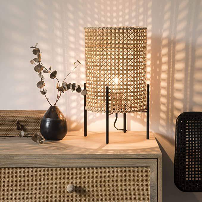 Rattan Table lamp