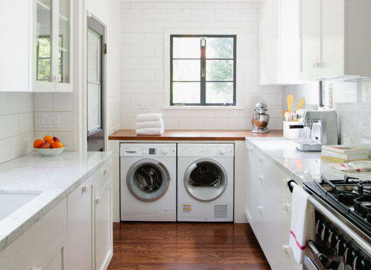 Kitchen with Laundry Room