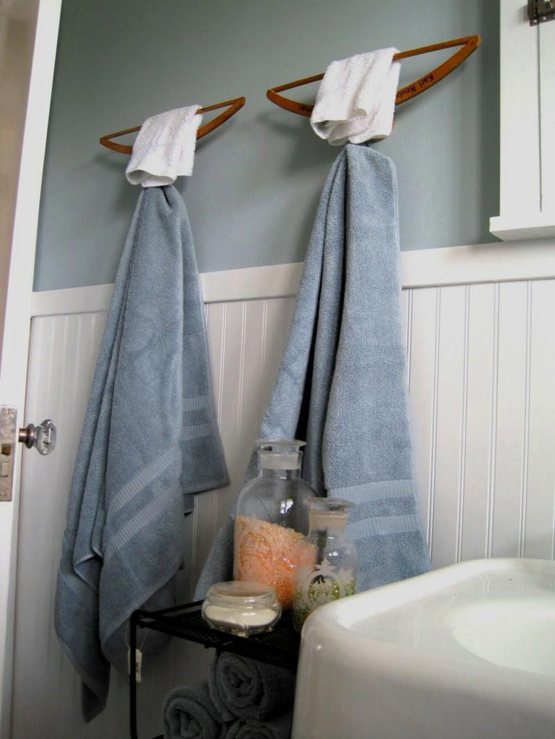Messy Towel Hanger