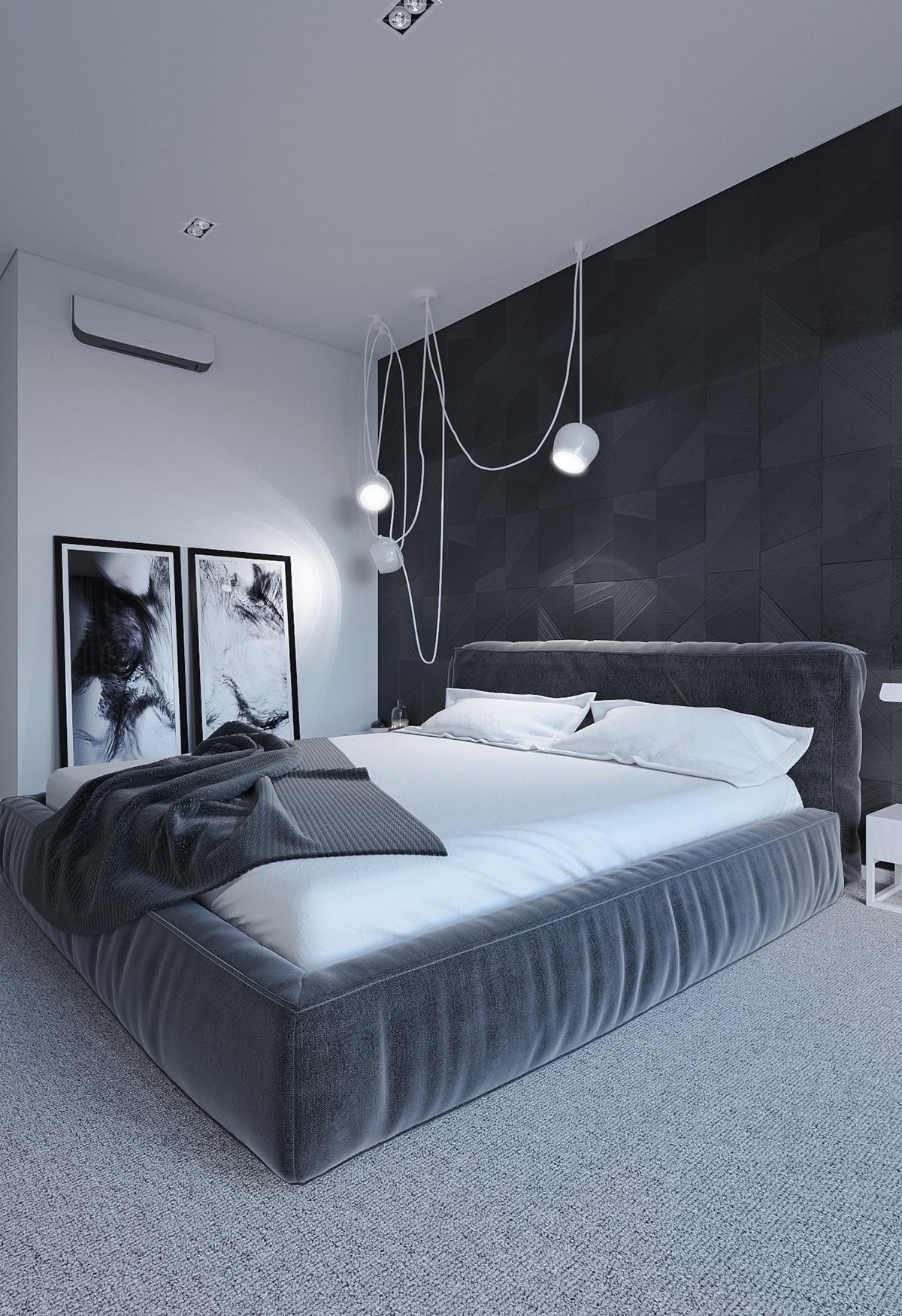Monochrome Bedroom