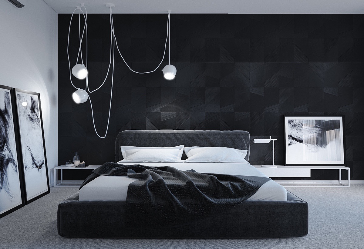 Monochrome Bedroom