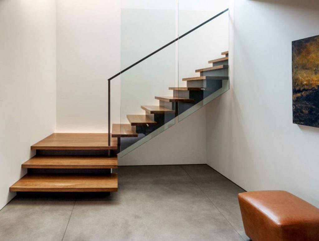 Simple Wooden Stairs Design