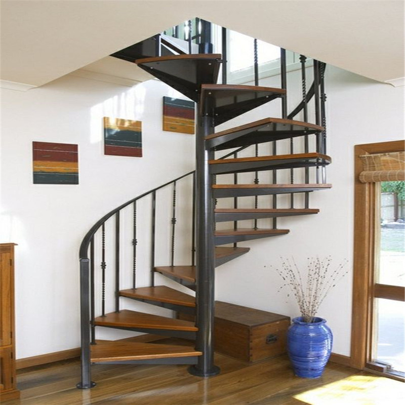 Spiral Wooden Staircase Design