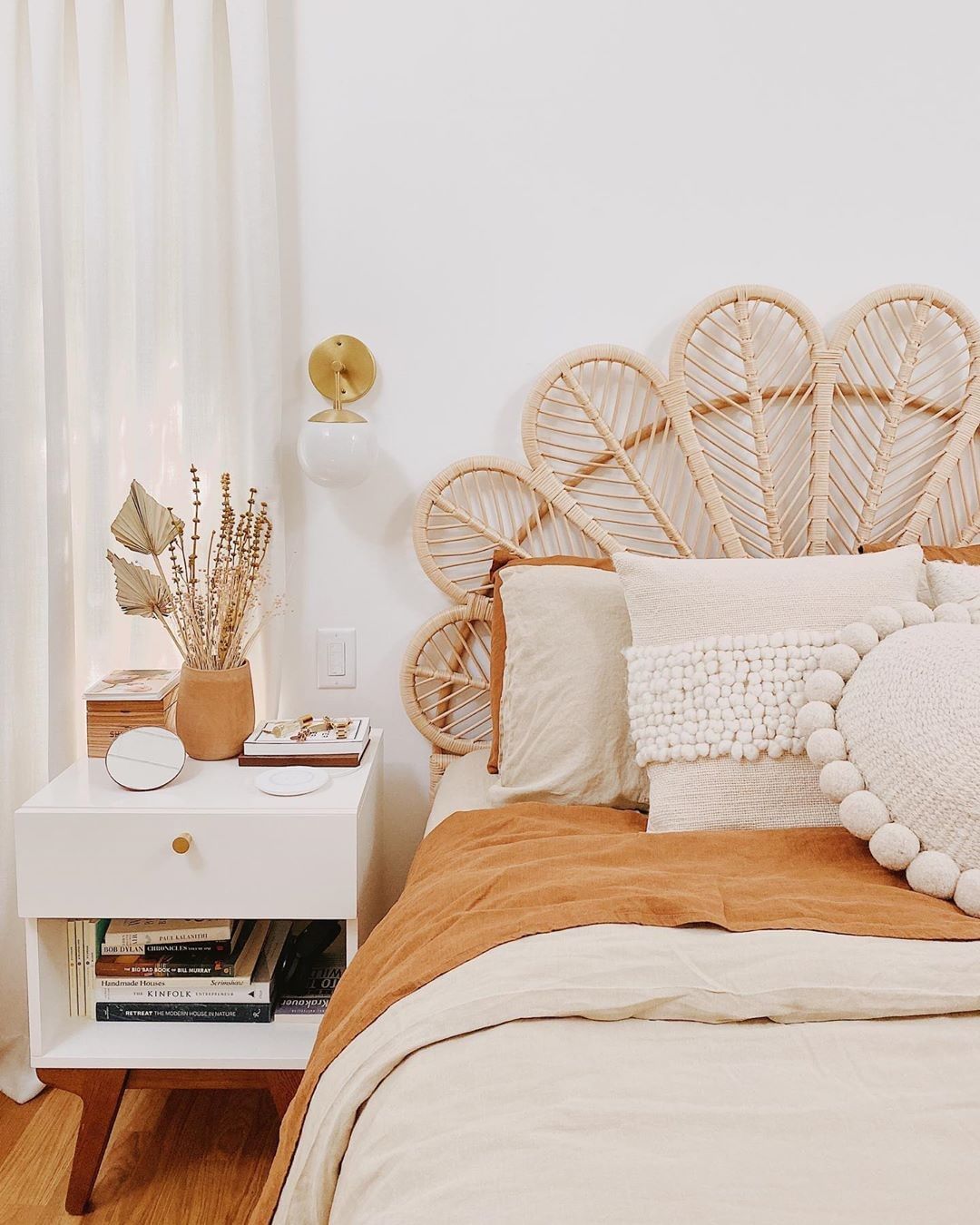 Rattan Headboard