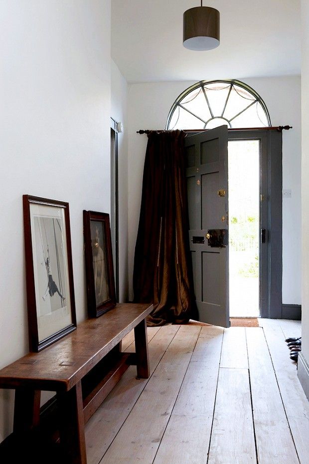 A Velvet Curtain for Elegant Door