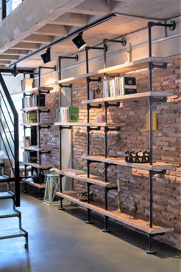 Industrial Bookshelf