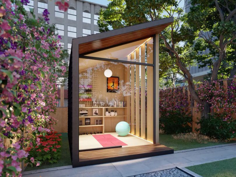 Garden Office Design for Workspace