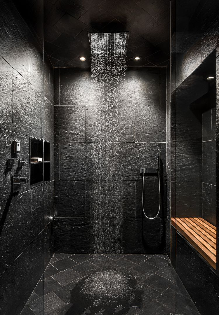Natural Concept for a Fresh Shower Bathroom