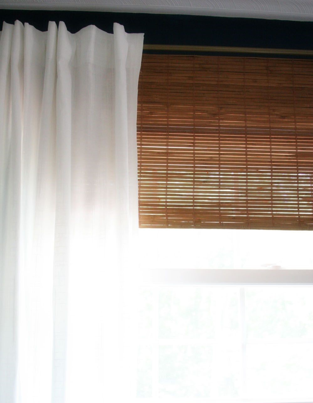 Install a Tropical Blind Curtain for The Window