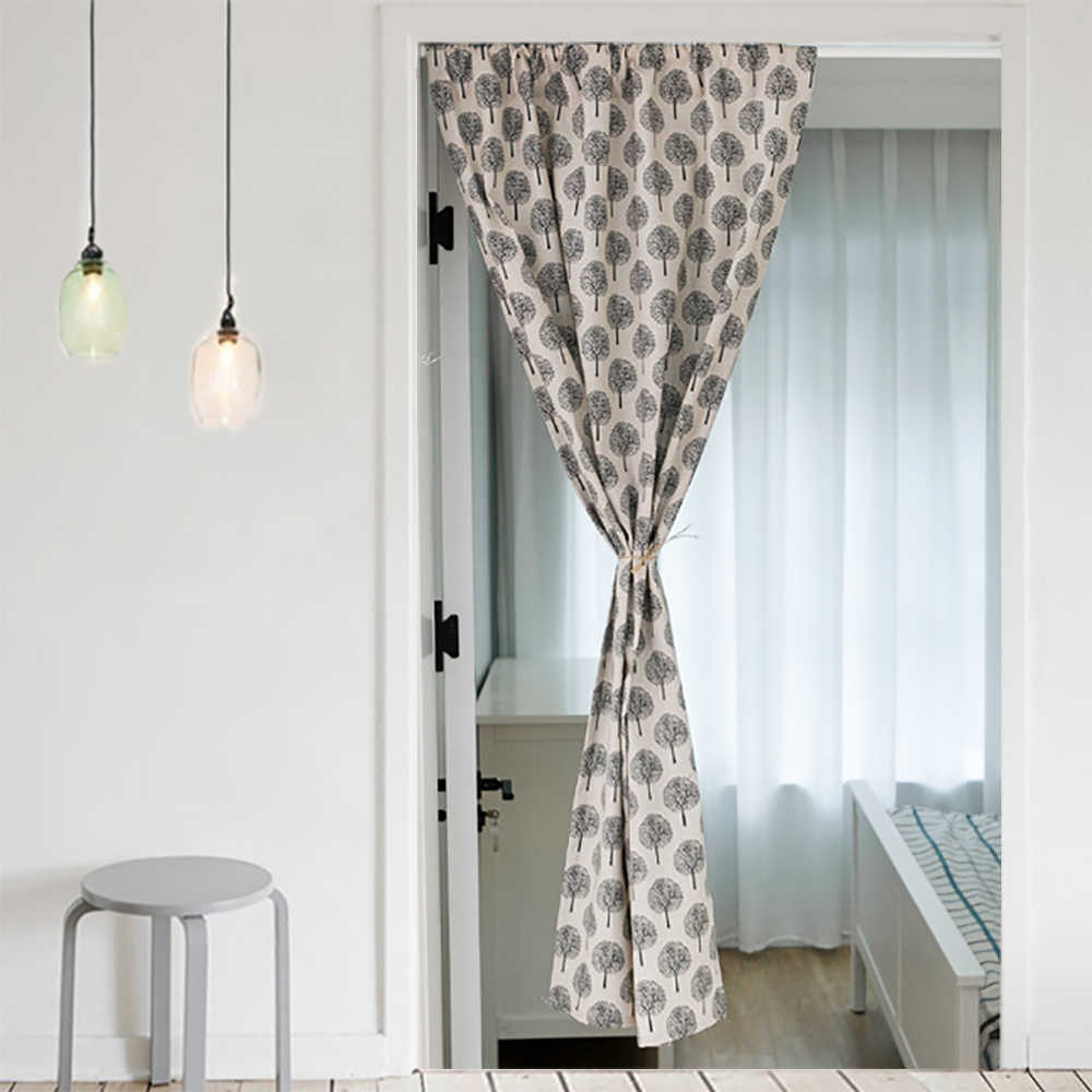 Linen Door Curtain