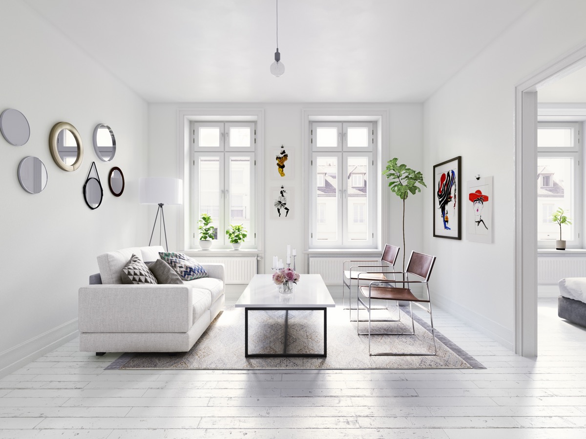 Minimalist Scandinavian Living Room