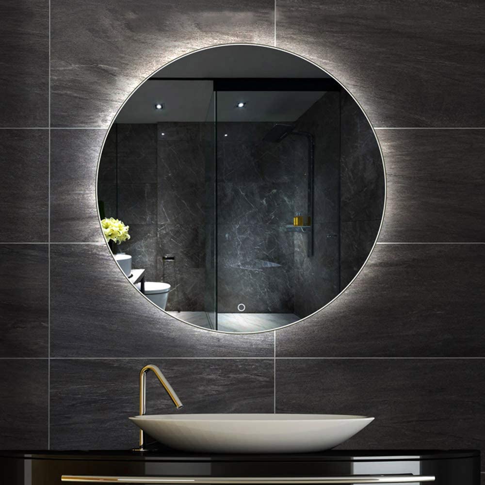 Modern Mirror with Led Lights