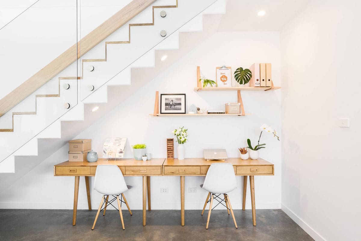 Use the Empty Space Under the Stairs