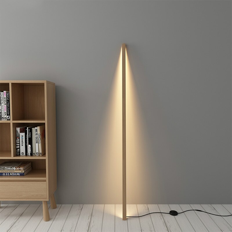 Wooden Floor LED Lamp