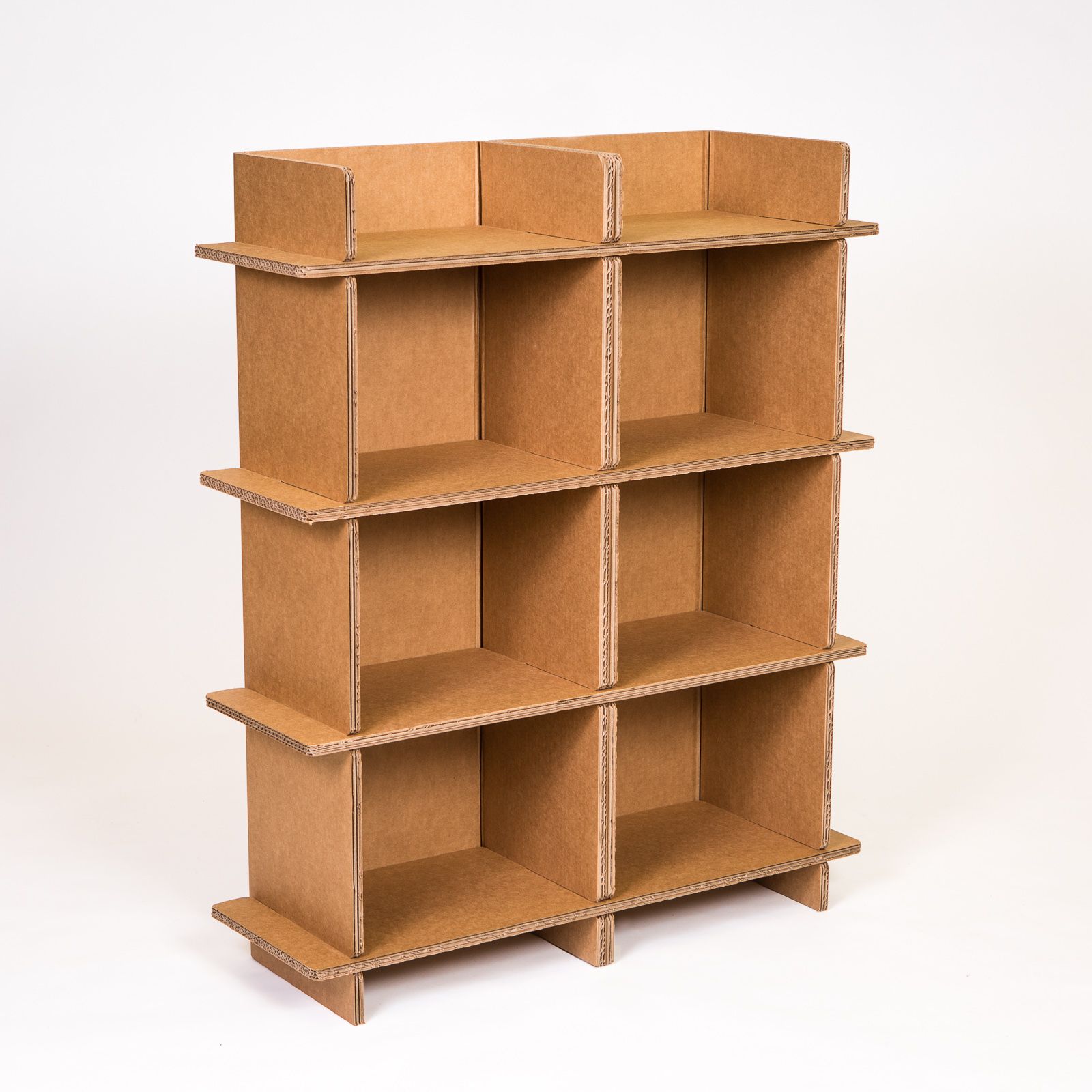 Cardboard Bookshelf