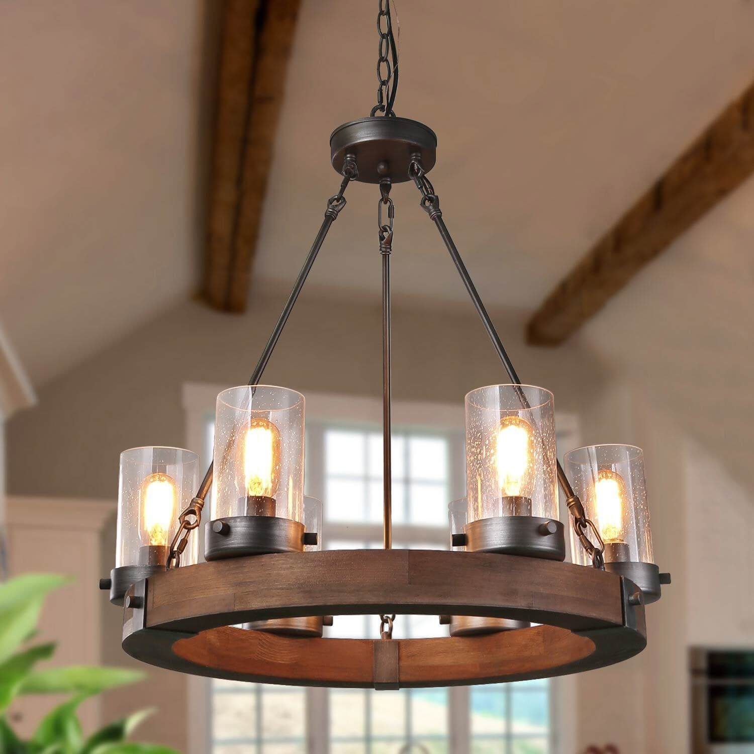 Modern Rustic Chandelier