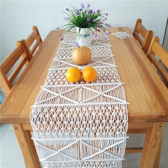 Install a Decorative Tablecloth