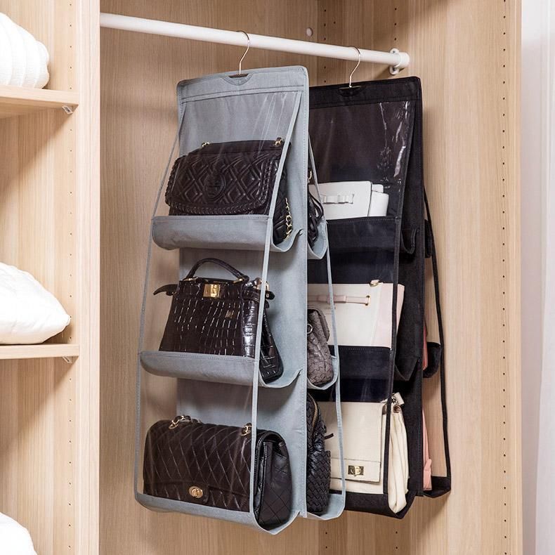 Transparent Hanging Storage for Bags