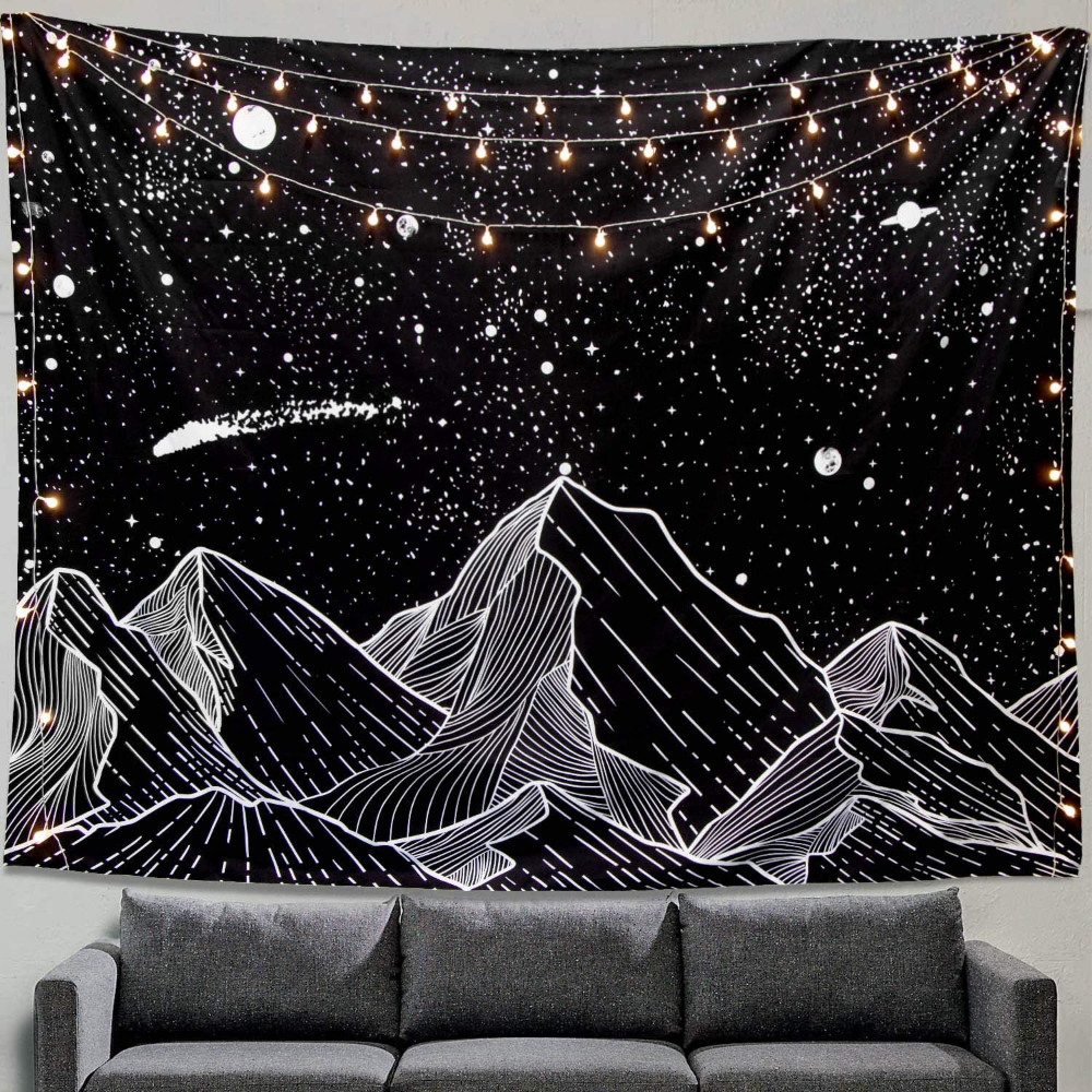 Create a Dramatic Nuance of The Starry Night