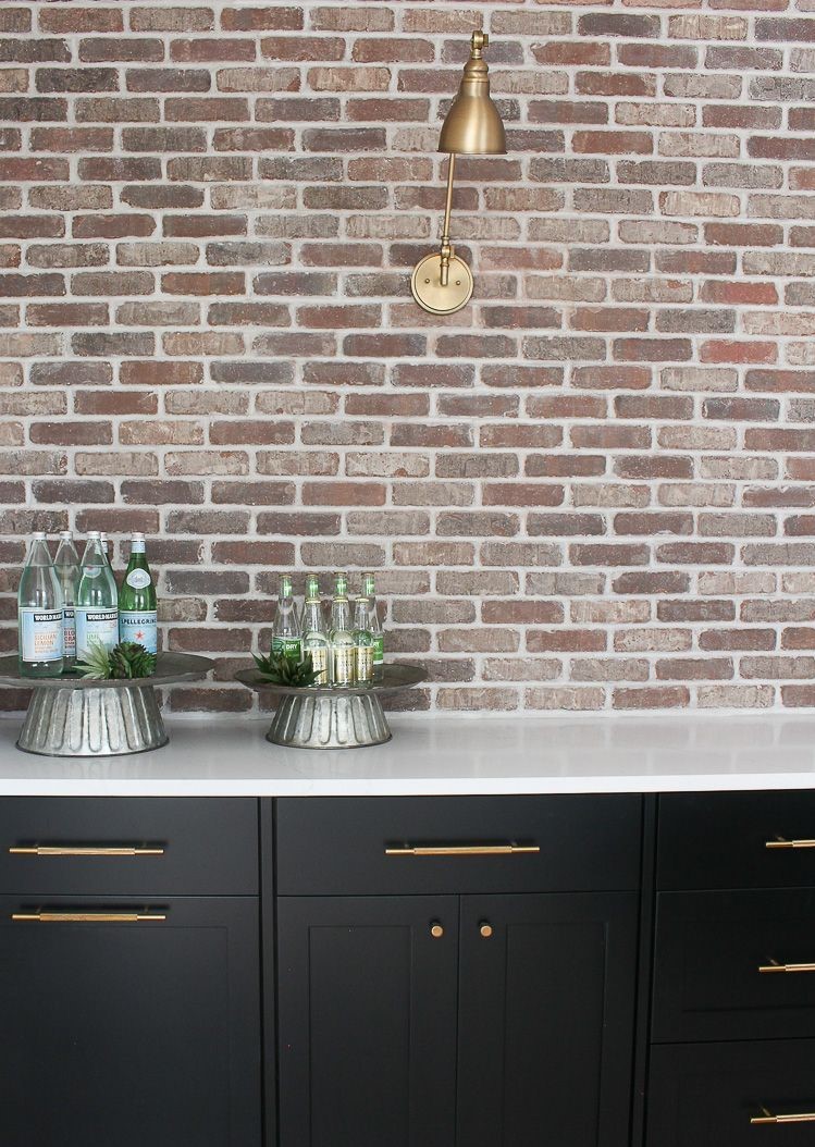 Earthy Tone by Using a Red Brick Wall