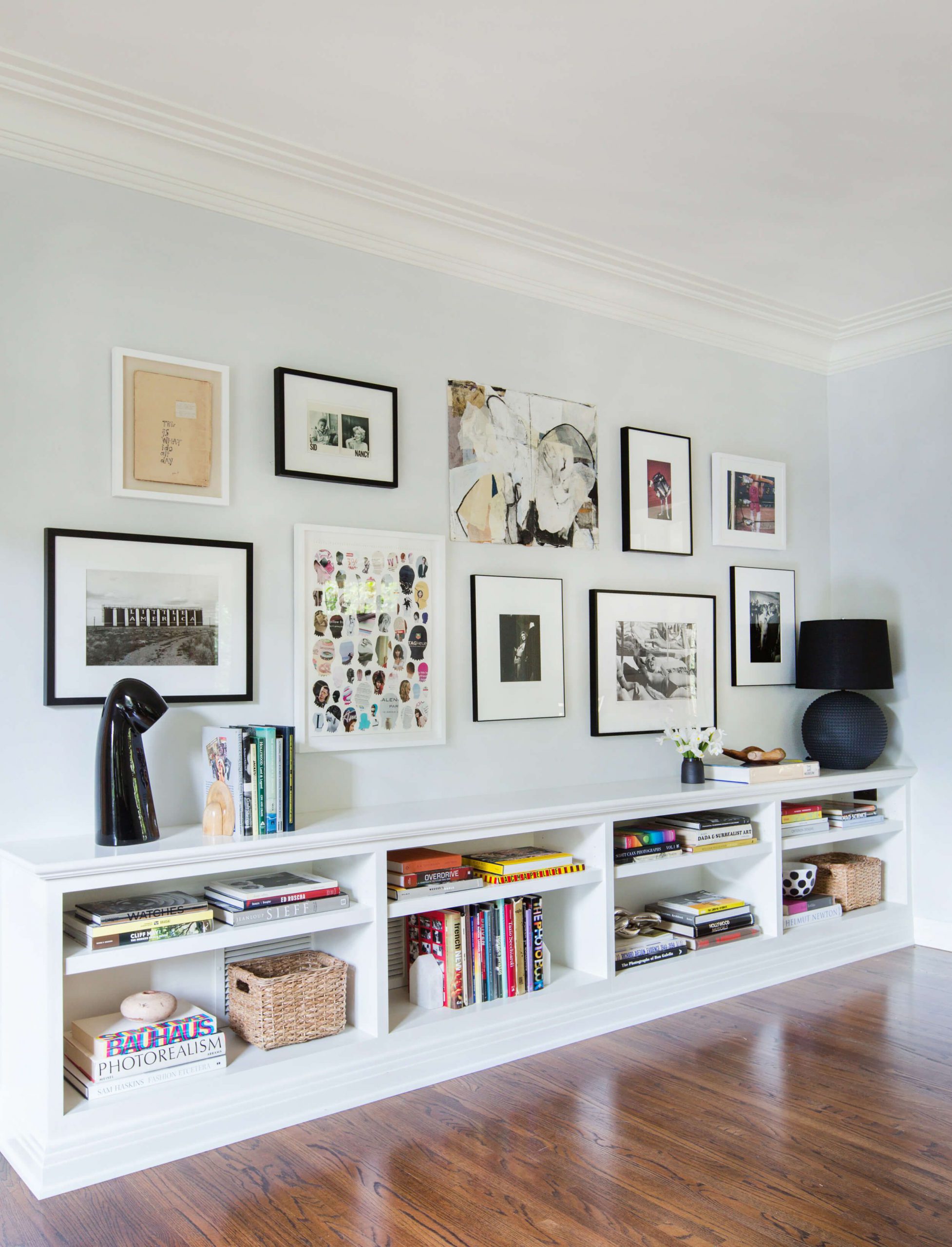 Horizontal Bookshelves