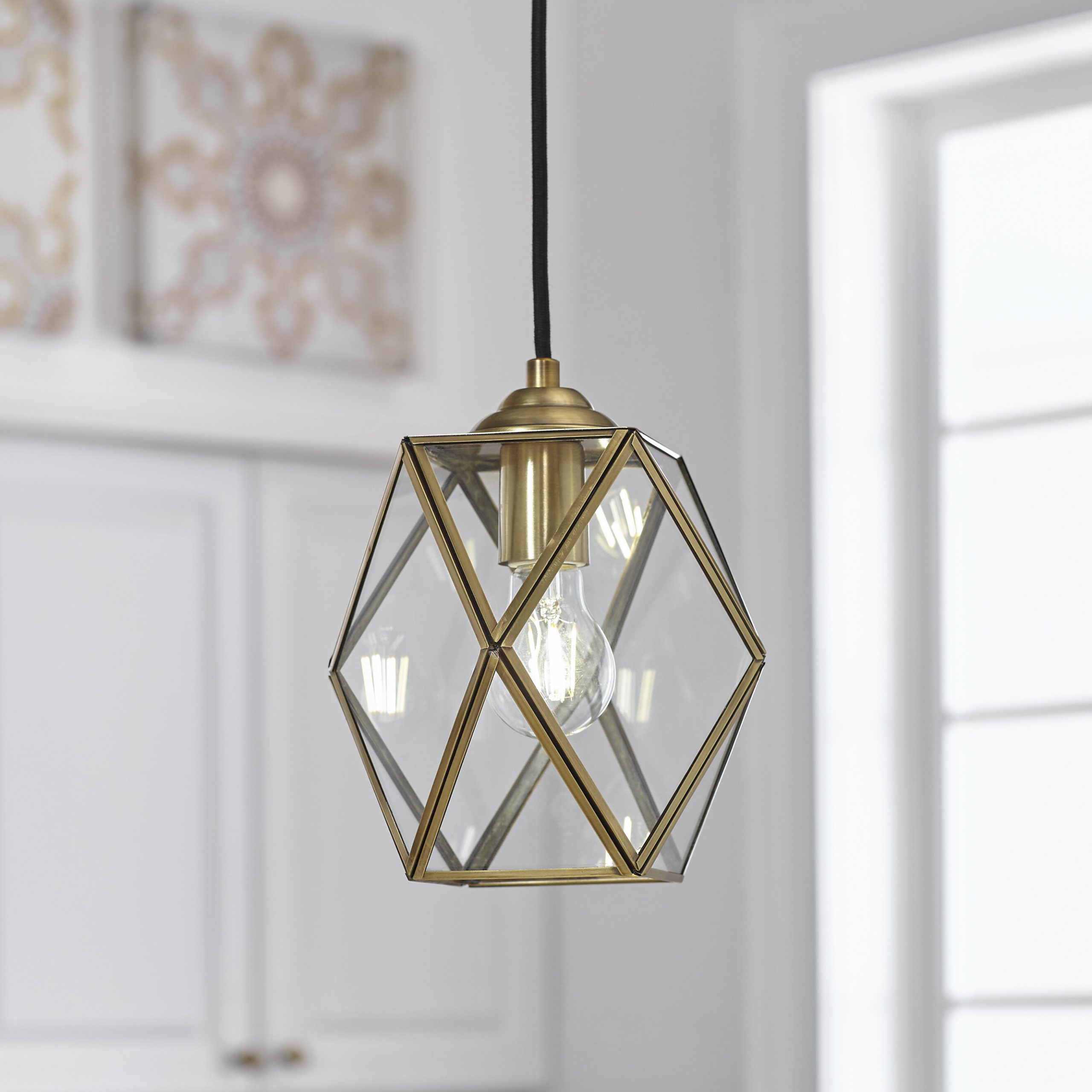 Geometrical Chandelier