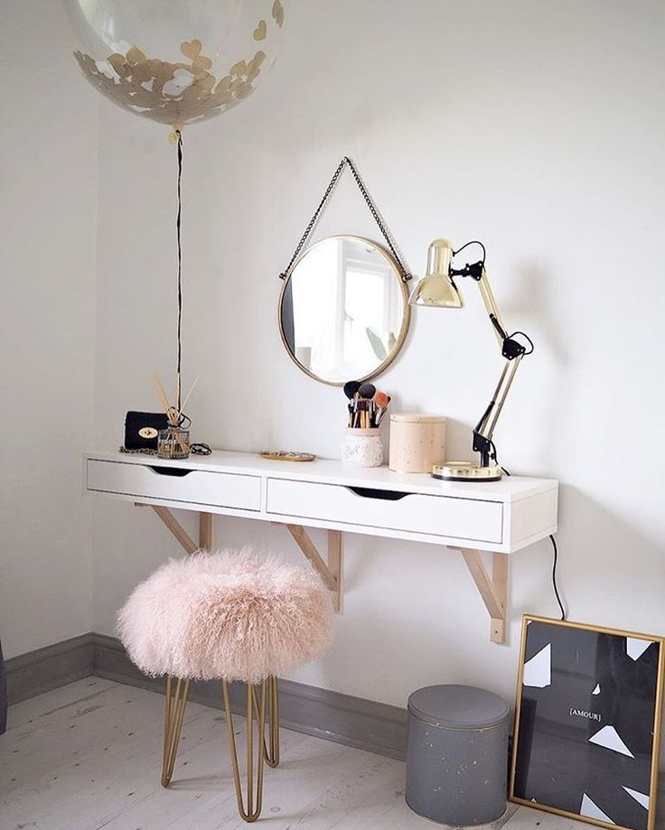 Golden Dressing Table