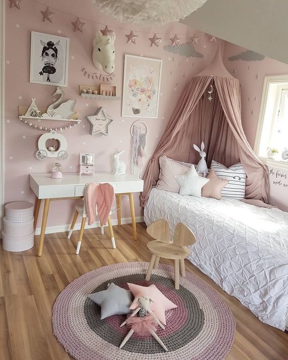 The Shabby Chic Theme for Bedroom Kids