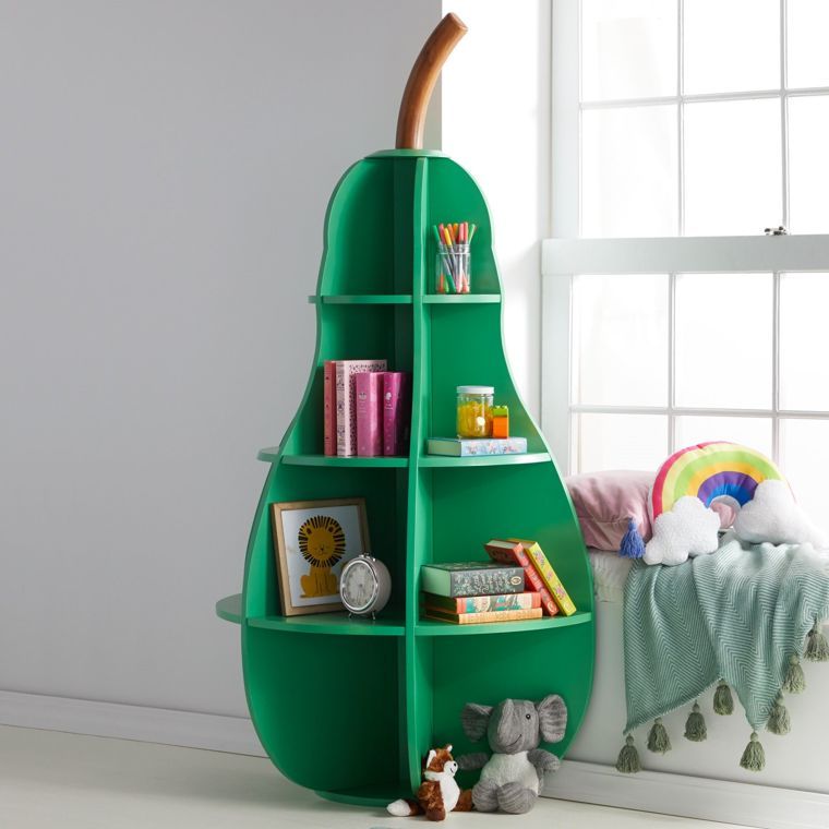Cute Design for Kids’ Bookshelves