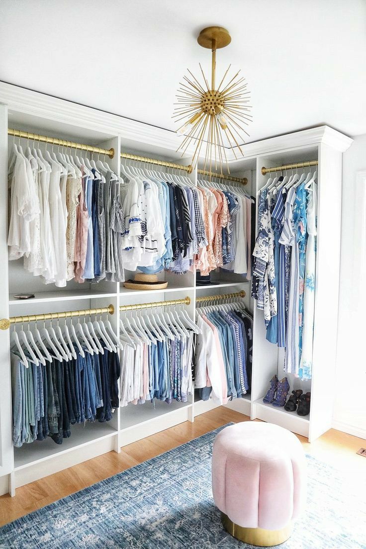 Design A Corner Walk-in Closet