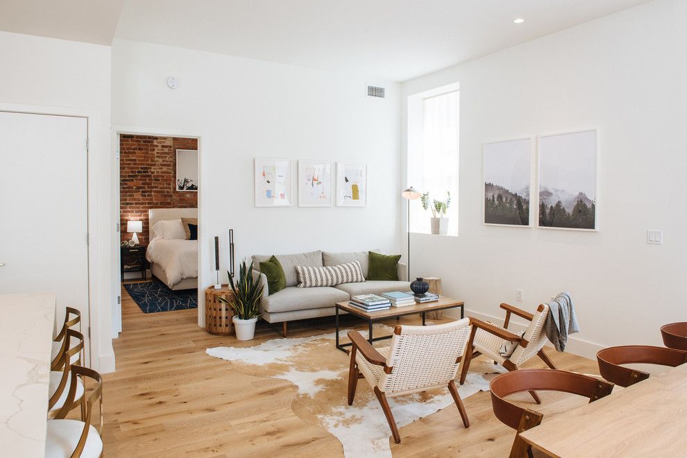 Rustic Minimalist Living Room