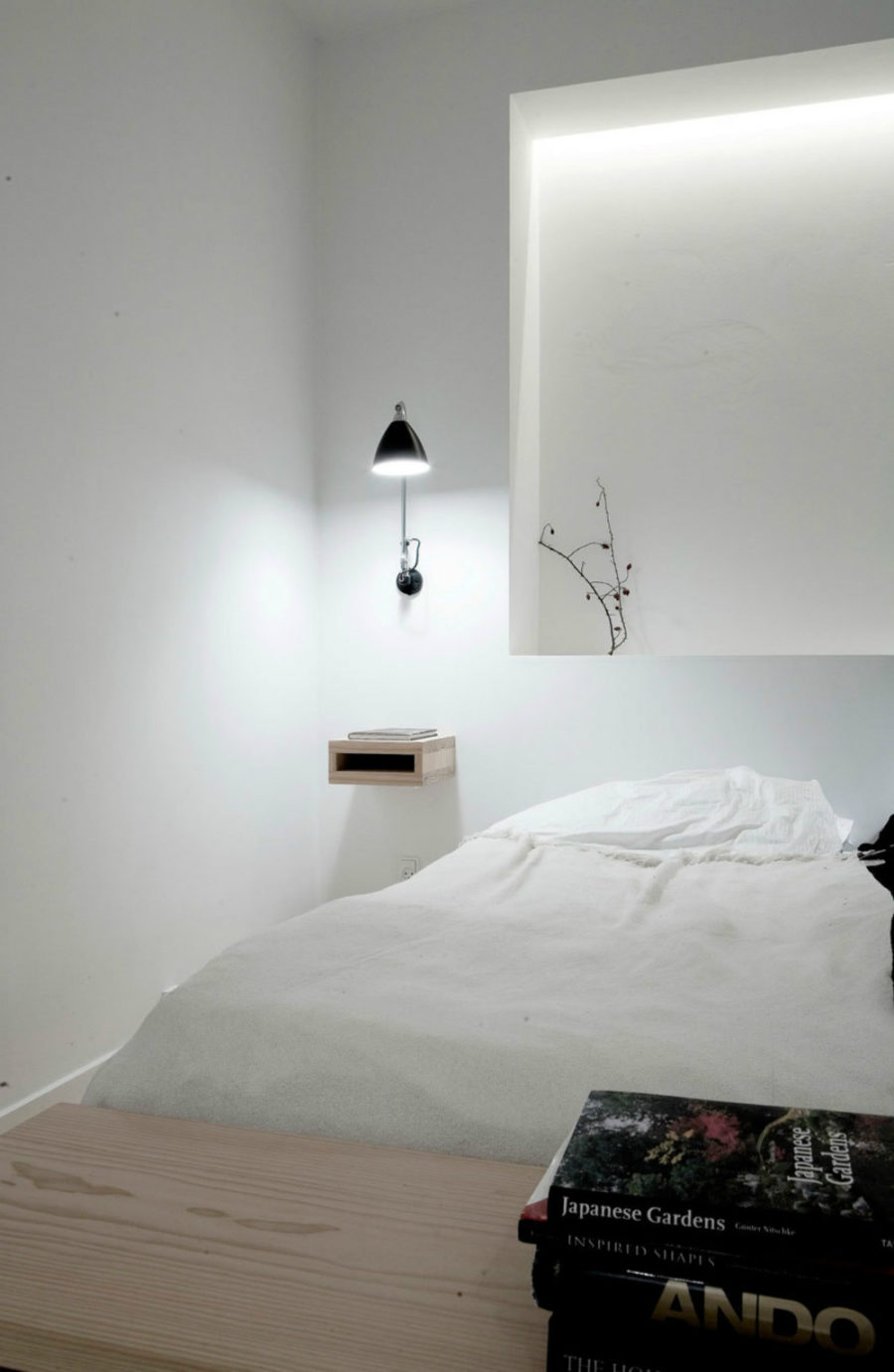 Minimalist Bedroom with Aesthetic Ambient Light