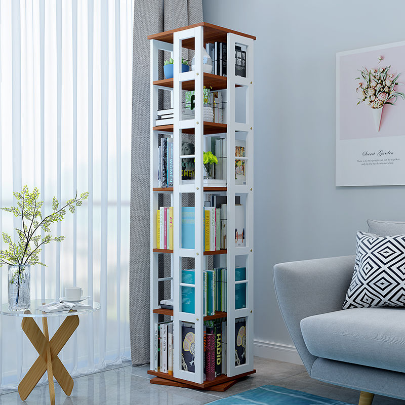 Minimalist Corner Bookshelf