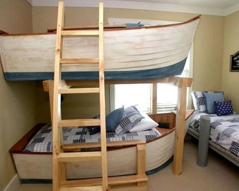 Boat Style Bunk Bed
