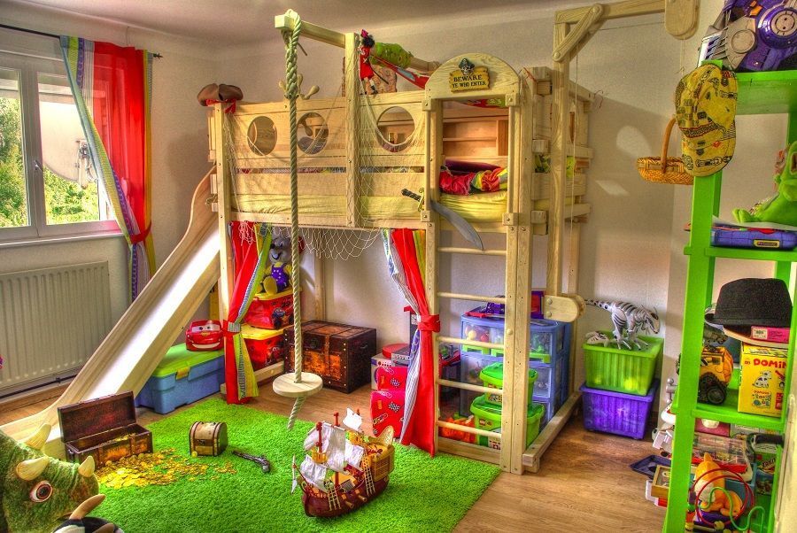 Bunk Bed with Playground