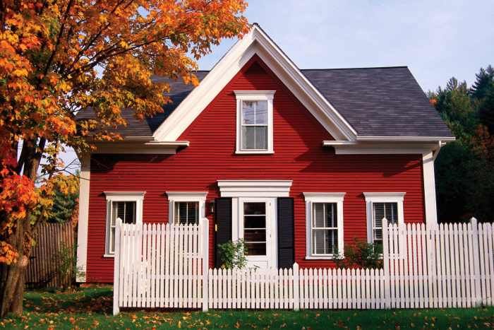 Eccentric and Bold Red House