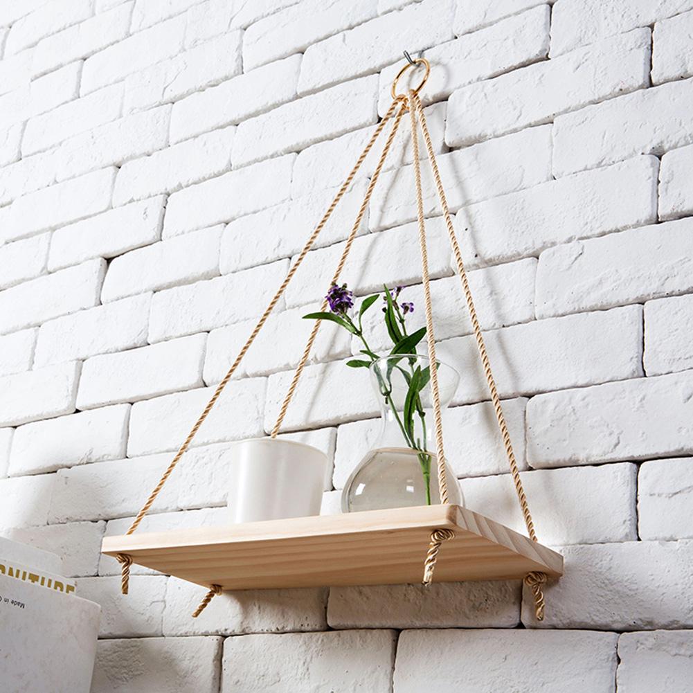 Hanging Flower Shelves from Wood