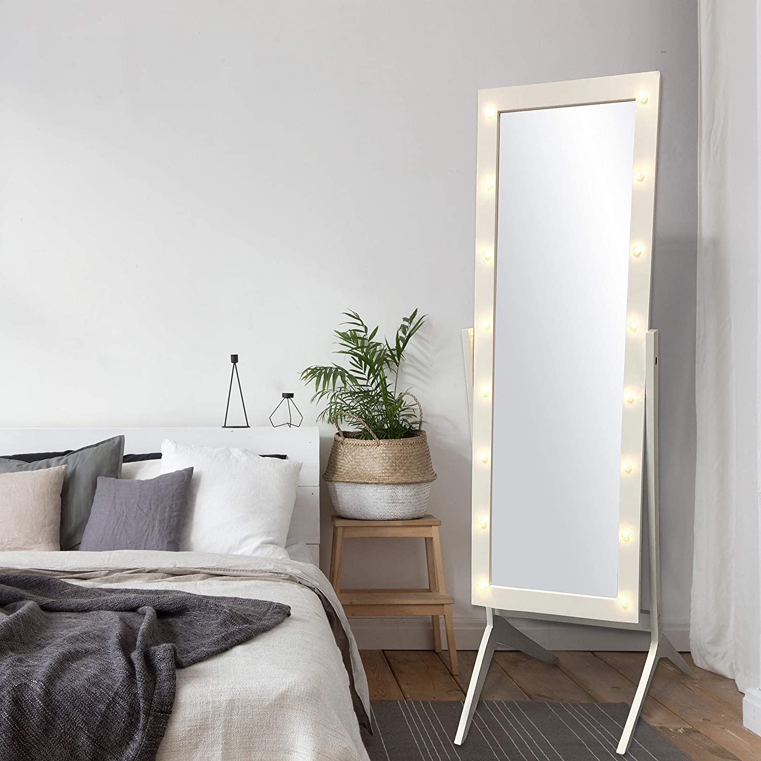 LED Lights for Your Bedroom Mirror