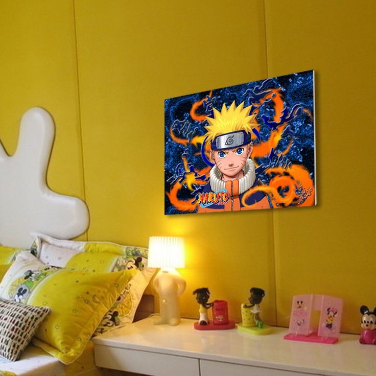 Naruto Style Wall Painting