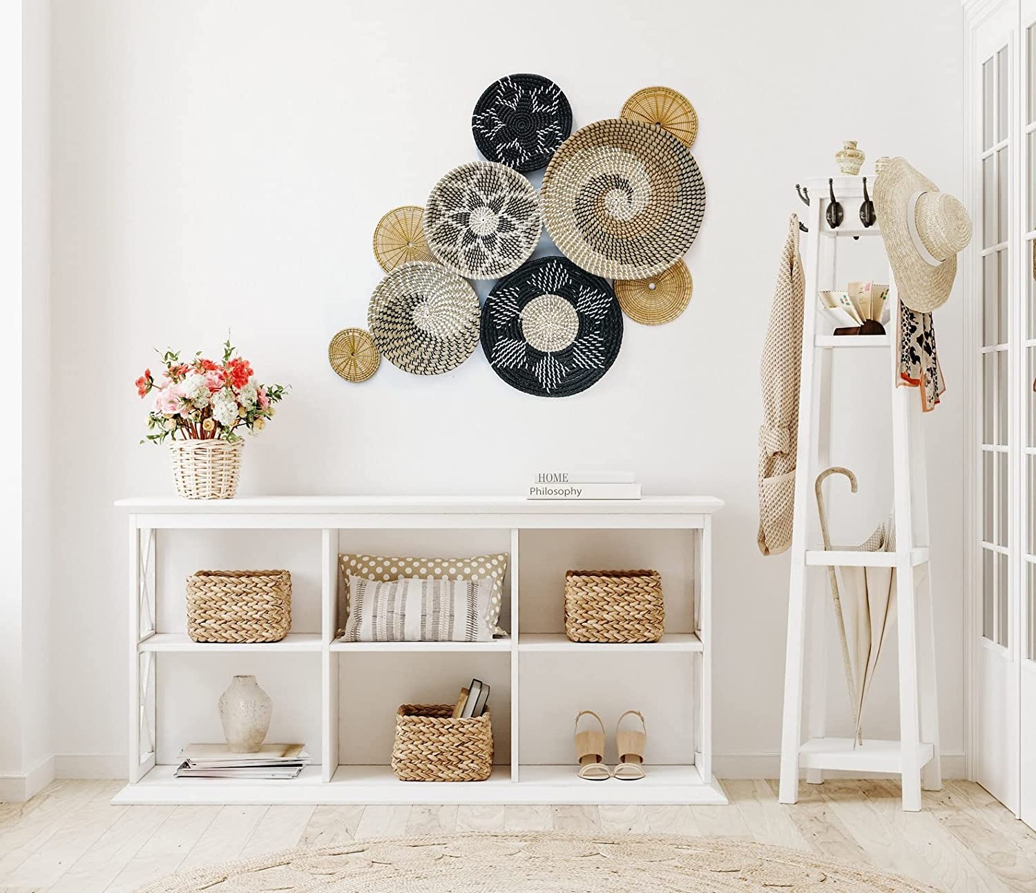 Basket as Wall Decoration