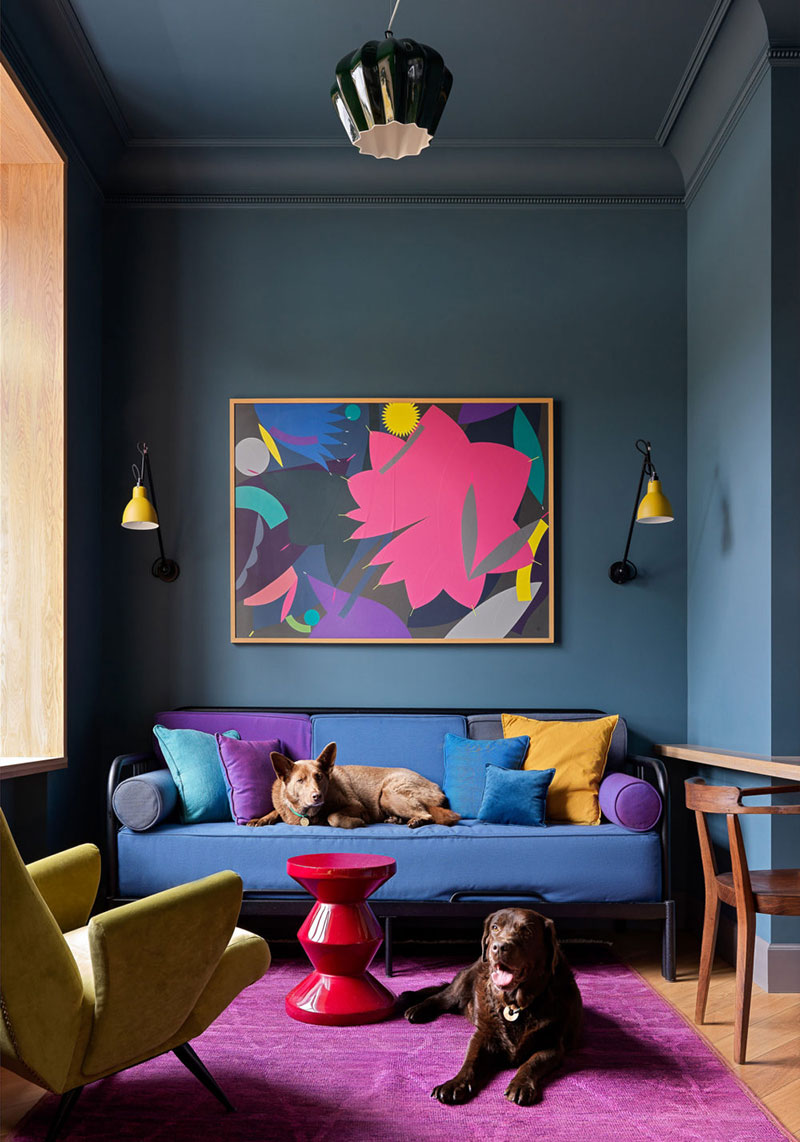 Colorful Modern Living Room