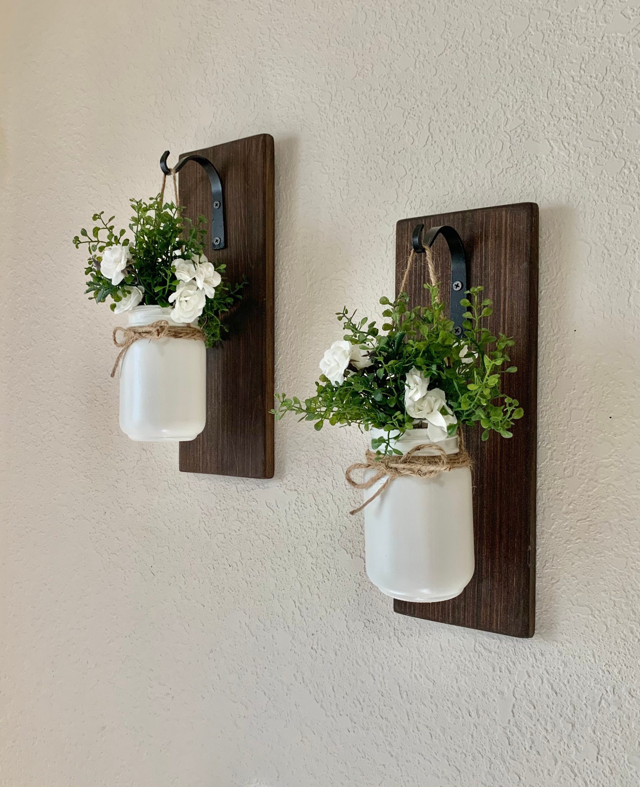 DIY Wall Decorations from Jars