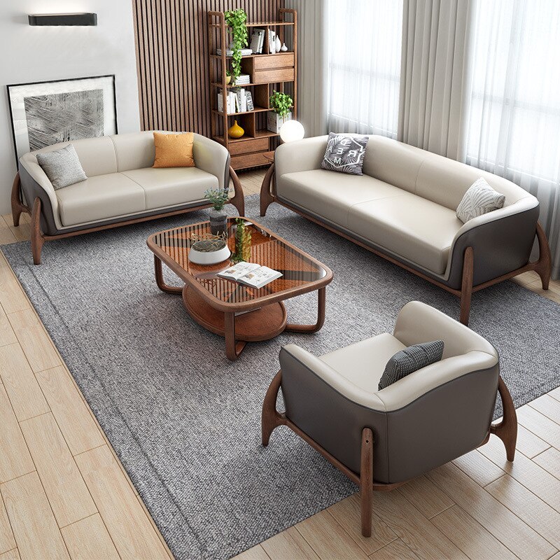 Modern Wooden Living Room