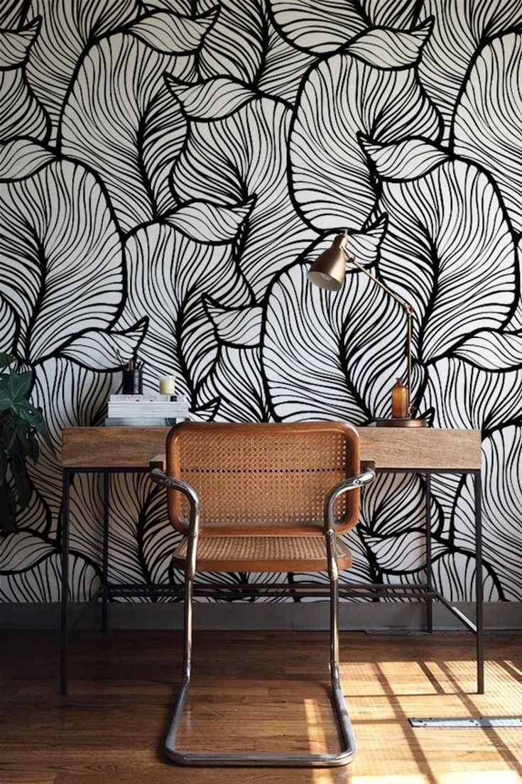 Monochrome Style As Wallpaper