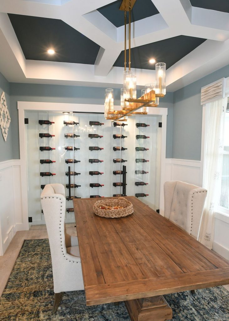 Wine Collection As Decoration
