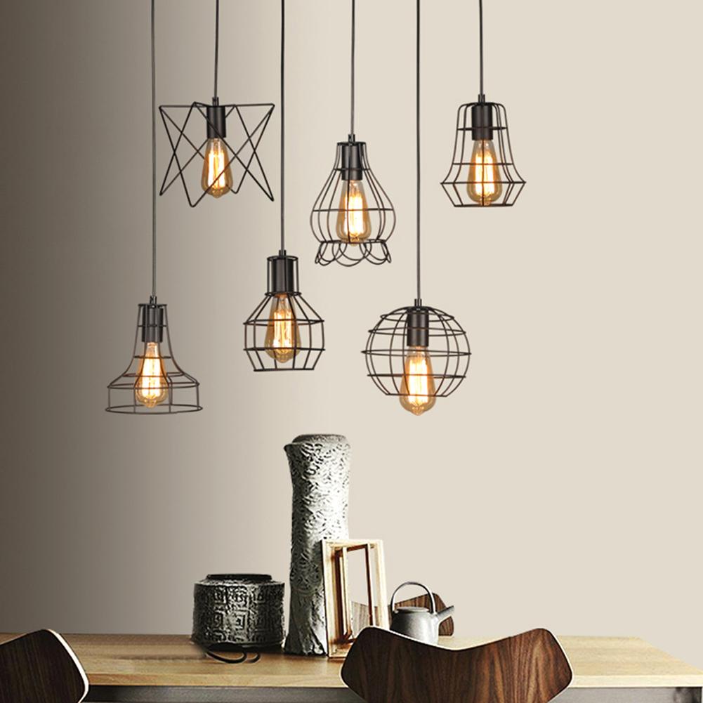 Industrial Pendant Lamp from Iron
