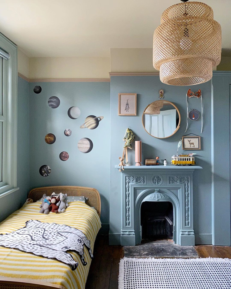 Light Blue Color for Children's Bedroom
